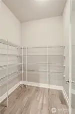 Walk-in pantry.