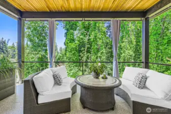 Is this the view from a 5-Star resort in Costa Rica or the view from the veranda of your new home? #DeckGoals