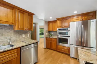 Another view of the kitchen.