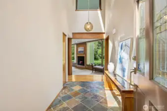 Light and bright entrance!