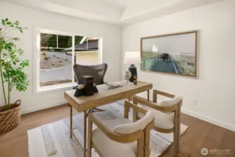 Main floor bedroom/office option