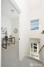 More west-facing windows.