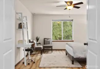 French doors to the primary suite.