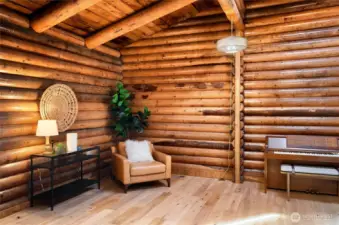 The Great room is expansive offering multiple seating arrangements.