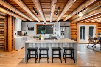 Stunning kitchen space!