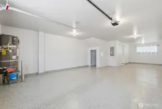 Lots of storage under the stairs.