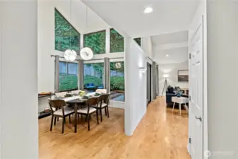 Floor to ceiling windows. Stunning!