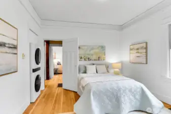 Main Floor Bedroom #1 with Laundry