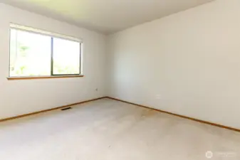 Upper level primary bedroom