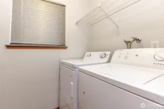 Full-sized washer and dryer