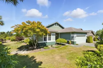 Spacious corner lot. Landscaping taken care of by the HOA!