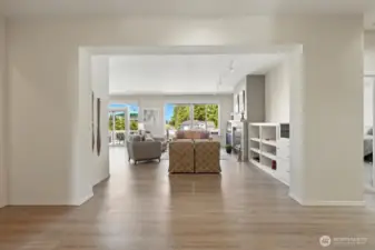 Elegant one level home with welcoming entry!
