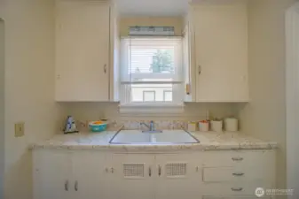 window over kitchen sink