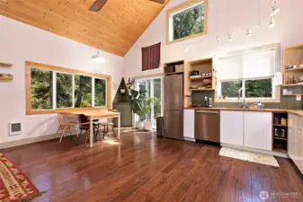 The floors are beautiful