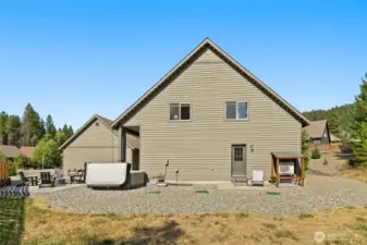 Back of home view