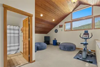 Loft Area and full bathroom