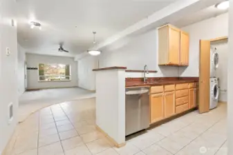 Open concept perfect for entertaining