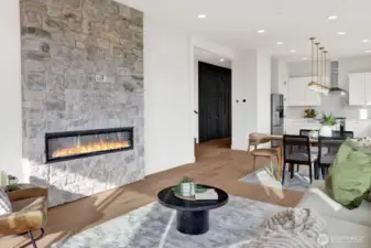 A cozy and inviting great room