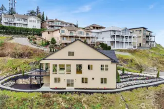 Architecturally designed for this view lot