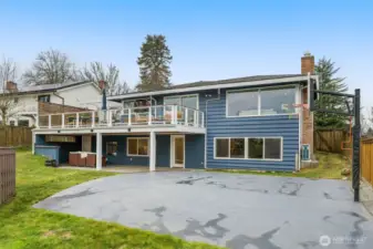 Looking back towards the home- spaces for everyone!