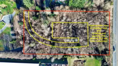Lot lines and grading sketch is approximate and meant only to give you a rough idea of the current layout.