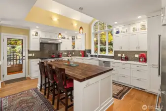 Remodeled kitchen
