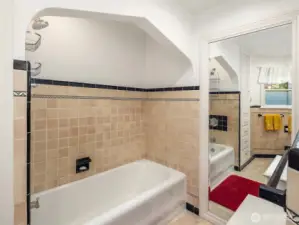 Second floor full bath