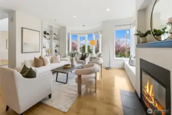 Great room with view windows