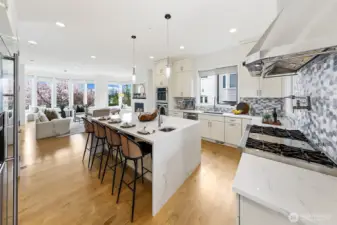 Kitchen & great room