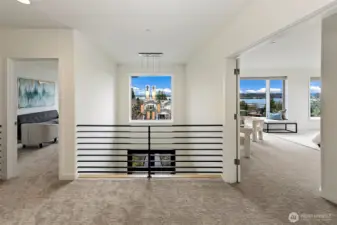 view from Upper hallway
