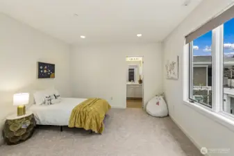 Bedroom with 3/4 bath