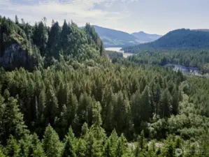 Aerial View of the Area