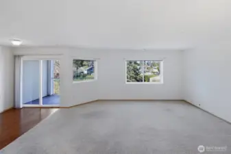 living space for entertaining