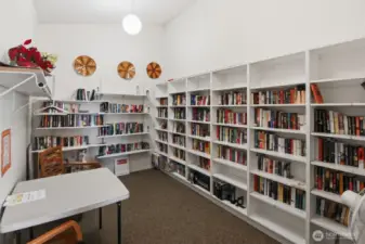 library in clubhouse