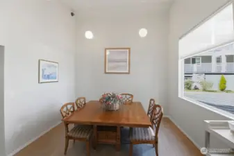 entertaining area in clubhouse