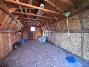 Interior of storage building 1 of 2 with power