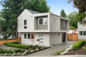 Brand-new stand-alone Home on a Corner lot.