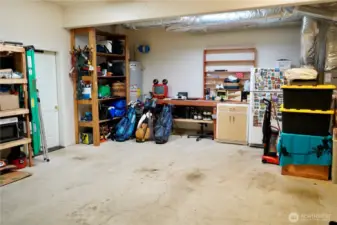 Extra deep garage