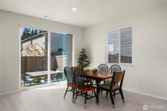 Dining area