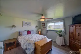 Primary bedroom on the main house