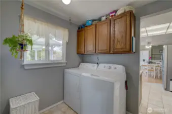 Main house laundry room