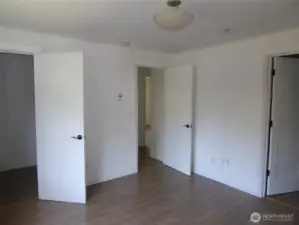 Primary Bedroom with Walk in closet & bath