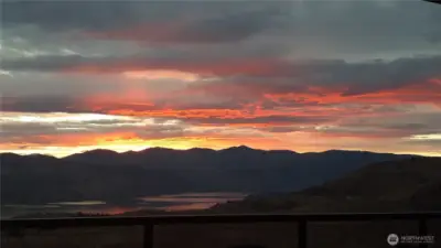 Nature puts on a show most every night and there is no extra charge!