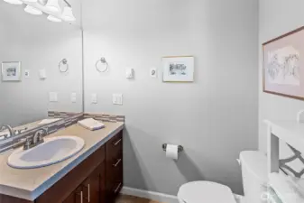 Guest bathroom.