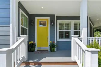 Inviting entrance!