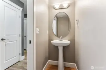 Main floor guest bathroom