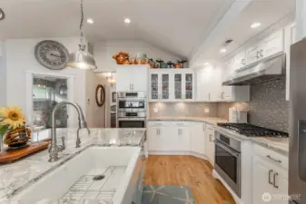 All upgrades in this beautiful kitchen