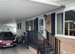 Front entryway.