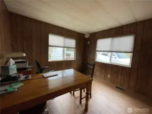Back bedroom, office.