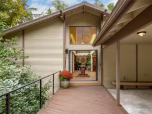 Set on a shy half-acre lot surrounded by trees, let this home transport far away from the hustle and bustle of busy life.